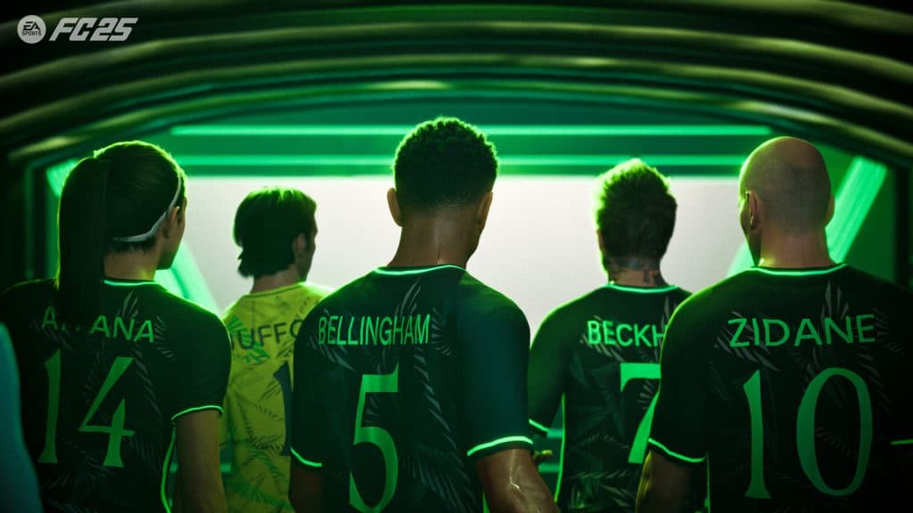 EA FC 25 Champions: Proceso de calificación, Finales y recompensas 2 Aitana Bonmatí, Jude Bellingham et Zinédine Zidane dans EA FC 25