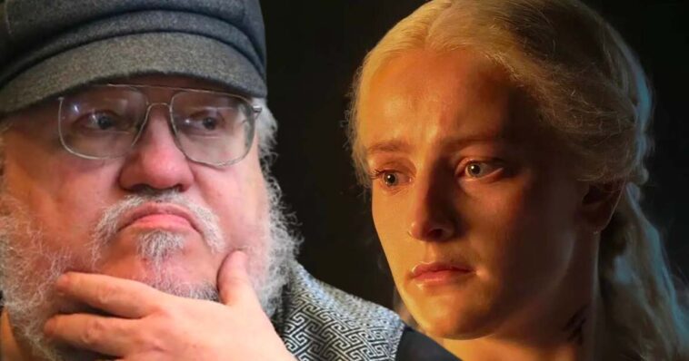 House of the Dragon: este cambio en la serie preocupa mucho a George RR Martin 1 House of the Dragon: este cambio en la serie preocupa mucho a George RR Martin
