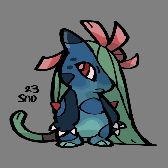 Pokémon: imagina sus versiones de los titulares de Rouge et Bleu, un resultado sublime 9 Nuevo diseño inicial