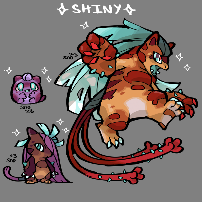 Pokémon: imagina sus versiones de los titulares de Rouge et Bleu, un resultado sublime 6 Nuevo diseño inicial