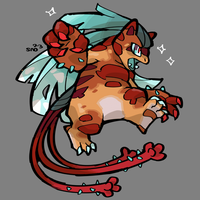 Pokémon: imagina sus versiones de los titulares de Rouge et Bleu, un resultado sublime 12 Nuevo diseño inicial