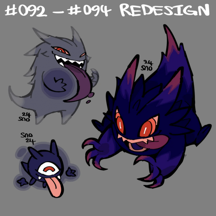 Pokémon: imagina sus versiones de los titulares de Rouge et Bleu, un resultado sublime 29 Nuevo diseño inicial