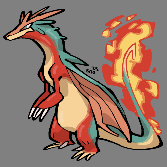 Pokémon: imagina sus versiones de los titulares de Rouge et Bleu, un resultado sublime 19 Nuevo diseño inicial