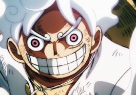 un bateau pirate avec une tête de lion (thousand sunny) dans one piece