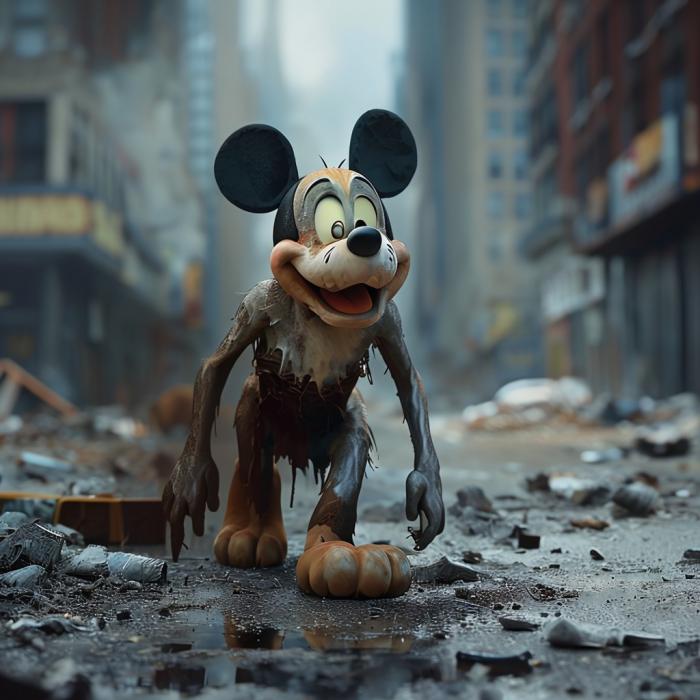 Disney: 6 personajes de Disney en el modo Disney The Walking Dead 8 Mickey