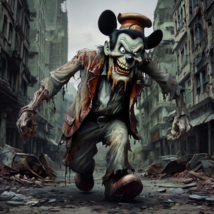 Disney: 6 personajes de Disney en el modo Disney The Walking Dead 7 dingo