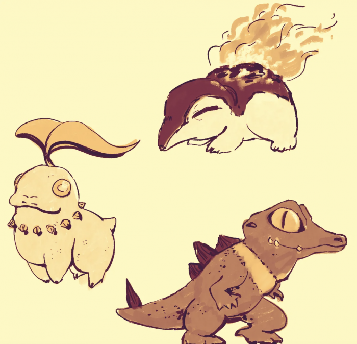 Pokémon inicial con un toque diferente