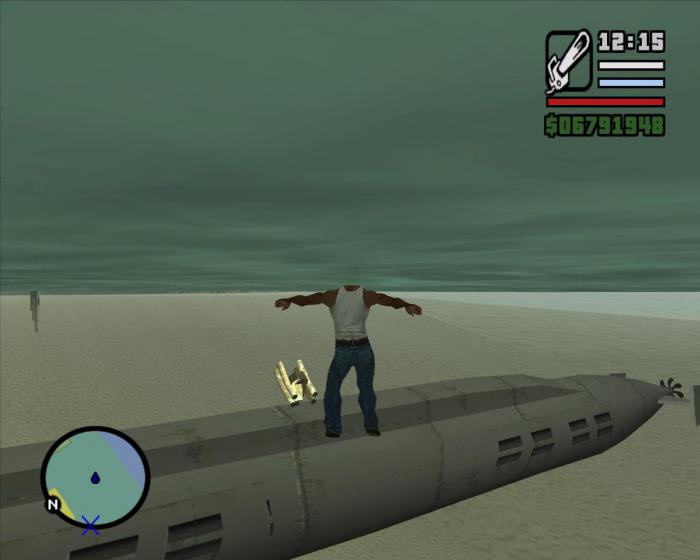 submarino gta vice city