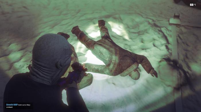 Supervivencia en el cementerio de Ludendorff