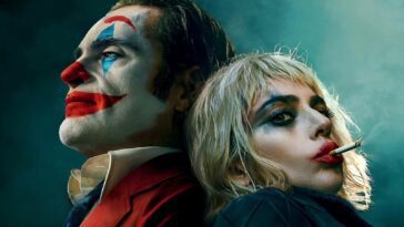 Harley Quinn (Lady Gaga) et Arthur Fleck (Joaquin Phoenix) dans Joker: Folie à Deux.