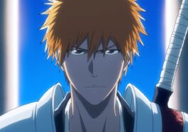 gros plan sur ichigo de bleach qui regarde la caméra