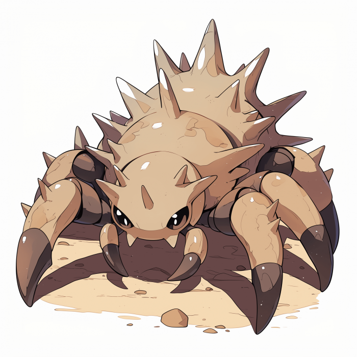 Dristle - evolución de Wormud - Pokémon tipo insecto/tierra