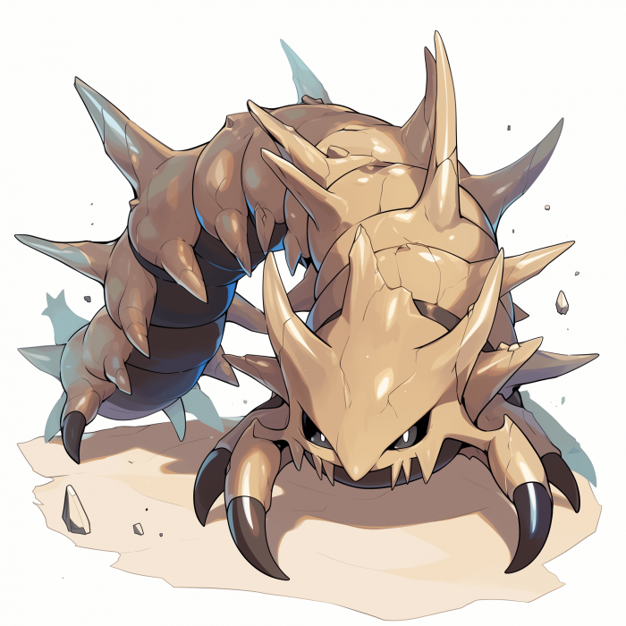 Tremormite - evolución de Dristle - Pokémon tipo Bicho/Tierra