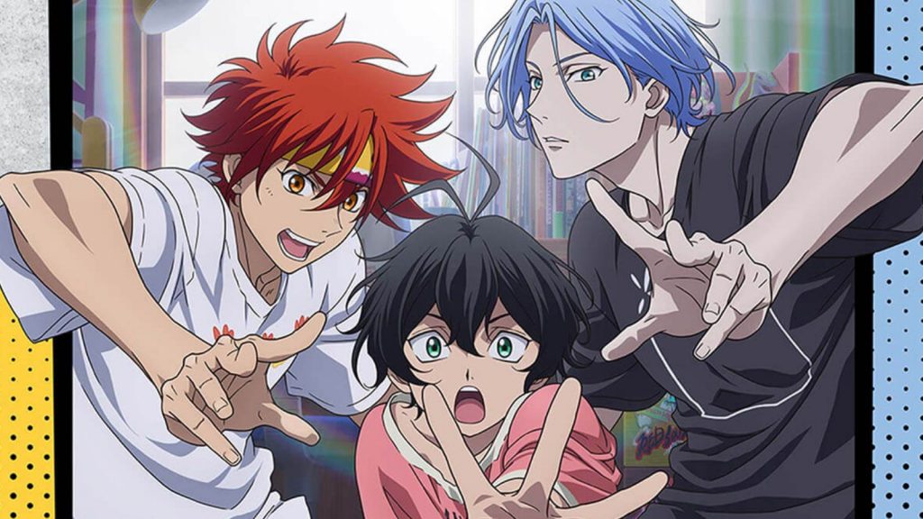 Reki Kyan, Miya Chinen y Langa Hasegawa en Sk8 the Infinity