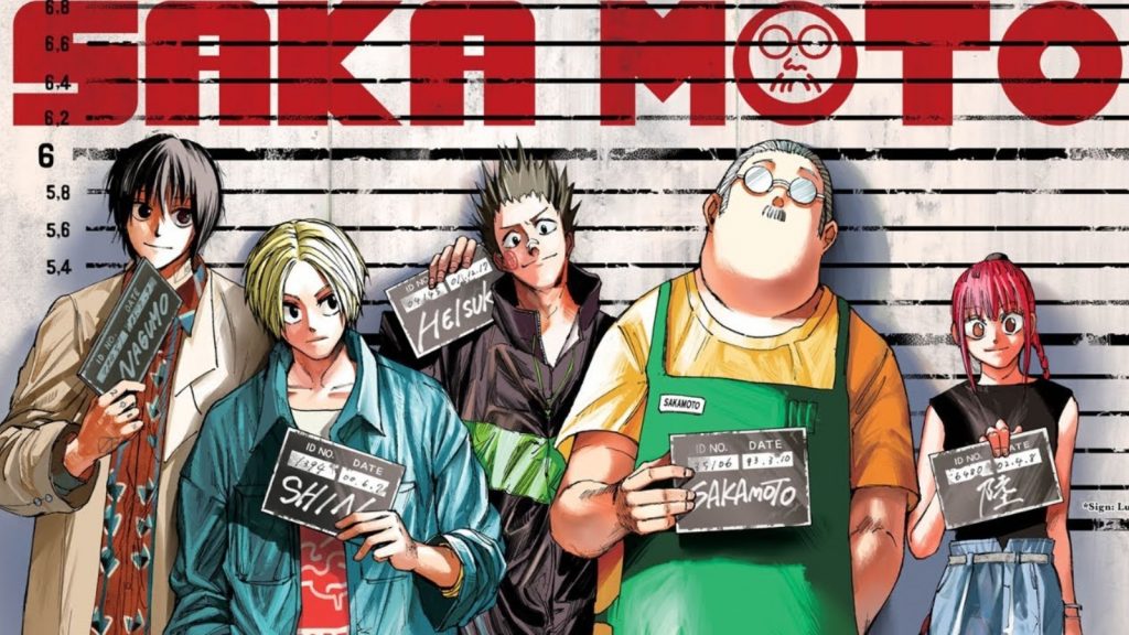 Los asesinos a sueldo de Sakamoto Days posan en la comisaría