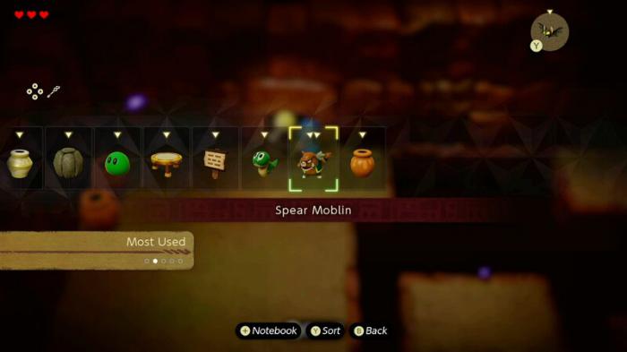 Menú en Ecos de Sabiduría