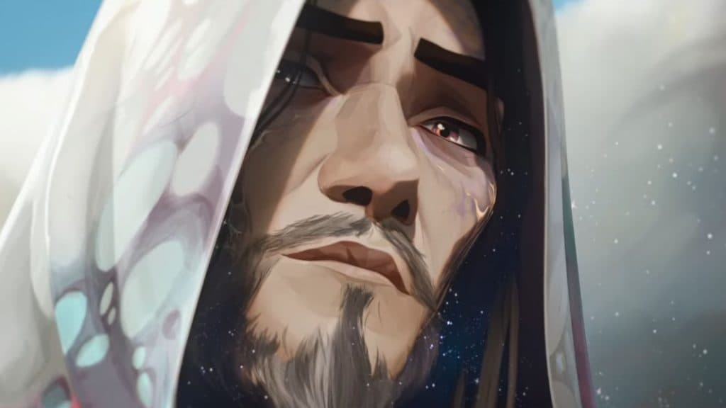 Viktor anciano encapuchado en la temporada 2 de Arcane