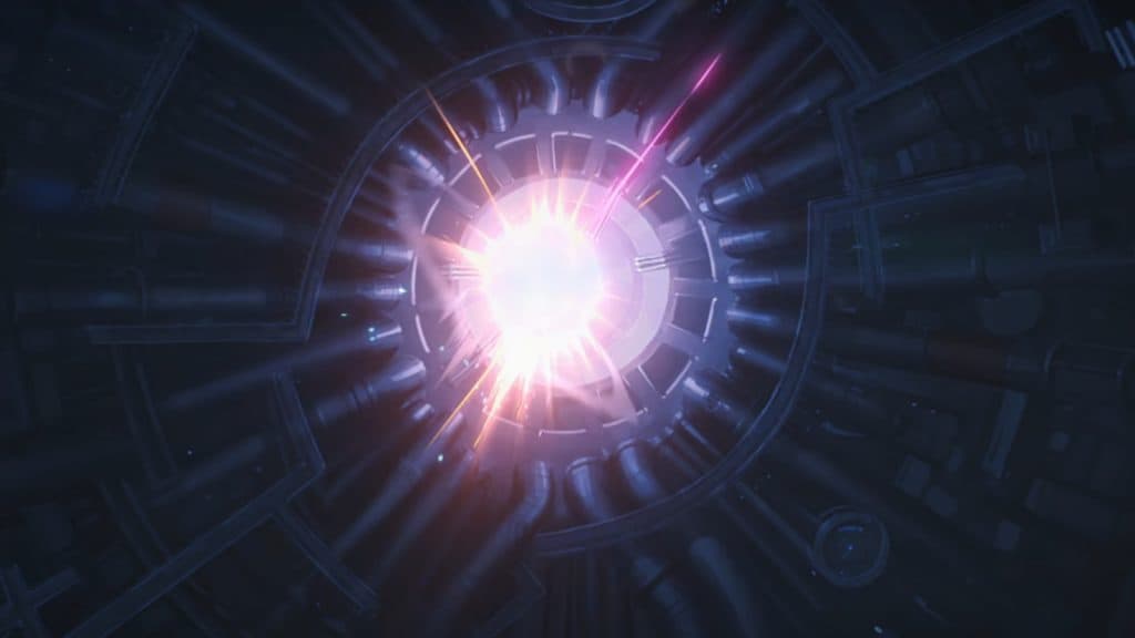 Un rayo rosa sale de la explosión del final de la temporada 2 de Arcane