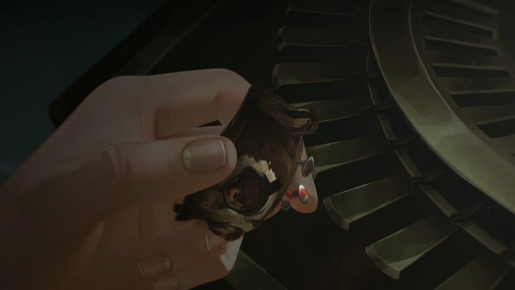 La figurita de mono de Jinx en la temporada 2 de Arcane