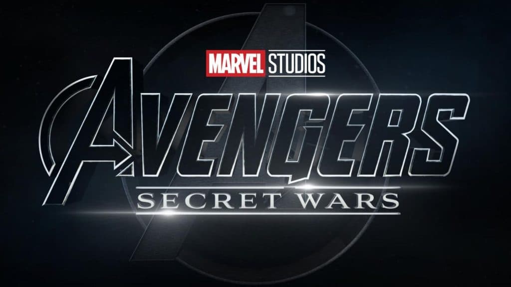 Tarjeta de título de Avengers Secret Wars