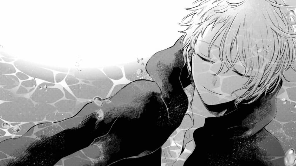 El manga Oshi no Ko ya está siendo criticado por su "final podrido" 2 Aqua cierra los ojos bajo el agua en el manga Oshi no Ko