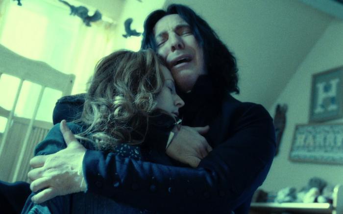 Severus Snape y Lily Potter en Harry Potter