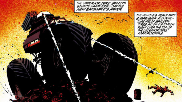 Batimóvil Bat-Monster Truck comics batman el culto