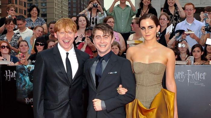 Rupert grint daniel radcliffe y emma watson