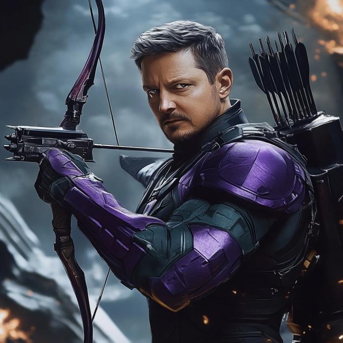 Hulk, Thor, Iron man: 6 Vengadores, estilo Warhammer 40K 6 ojo de halcón