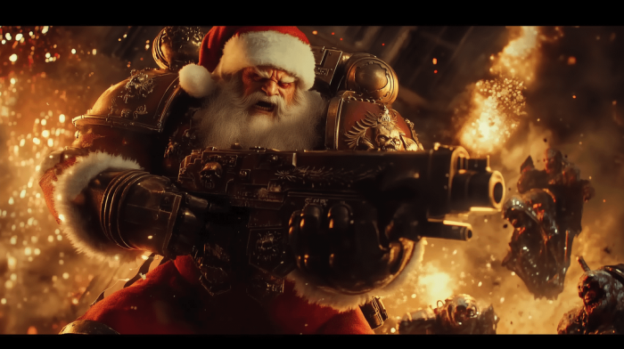 Papá Noel una fuerza de la naturaleza