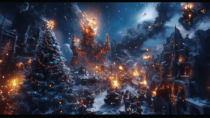 La batalla épica de la Navidad