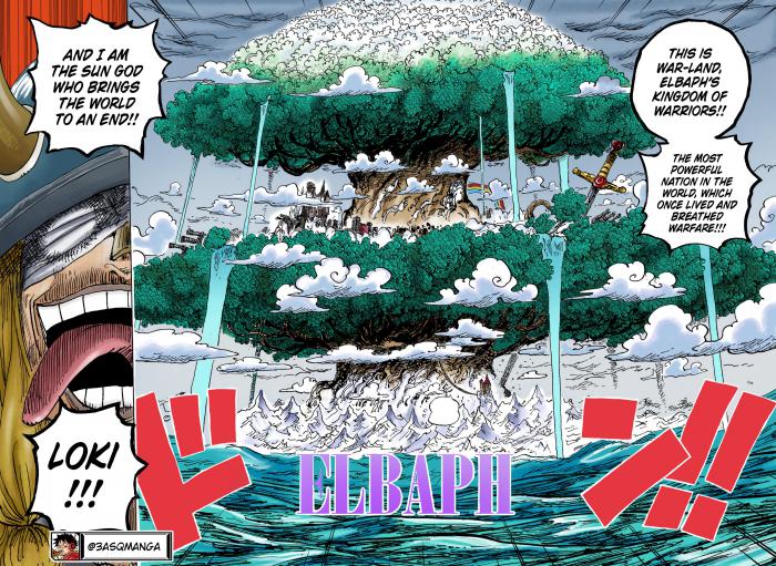 Capítulo 1132 de One Piece: este misterioso lugar finalmente revelado por Eiichiro Oda 3 Elbaf una pieza