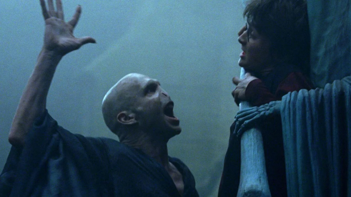 Duelo Hangleton entre Voldemort y Harry Potter