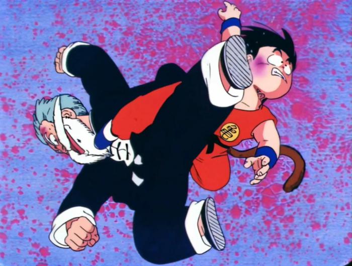 Jackie Chun contra Goku