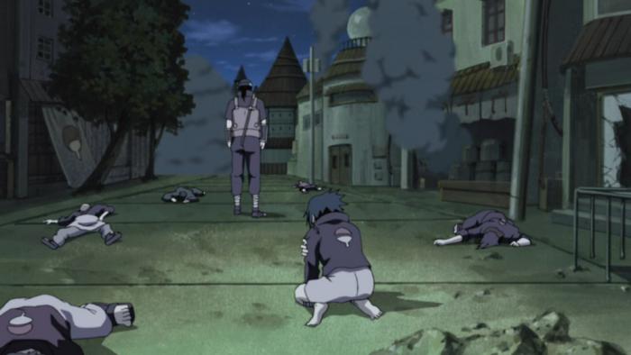La masacre de los Uchiha por parte de Itachi