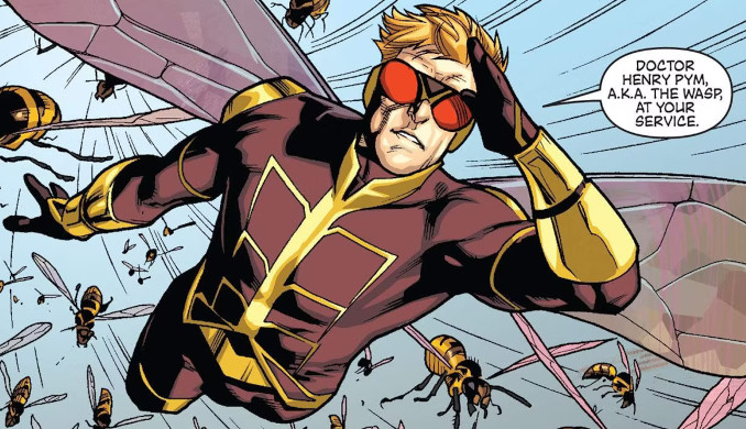 Hank Pym como Avispa