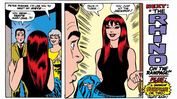 Mary Jane en los cómics