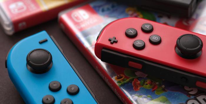 interruptor joy-con en juegos de nintendo