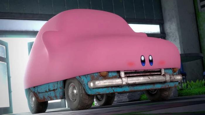 kirby en auto