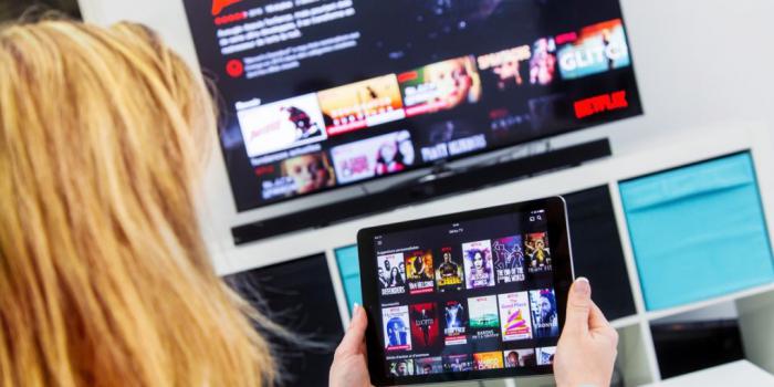 Netflix en una tableta