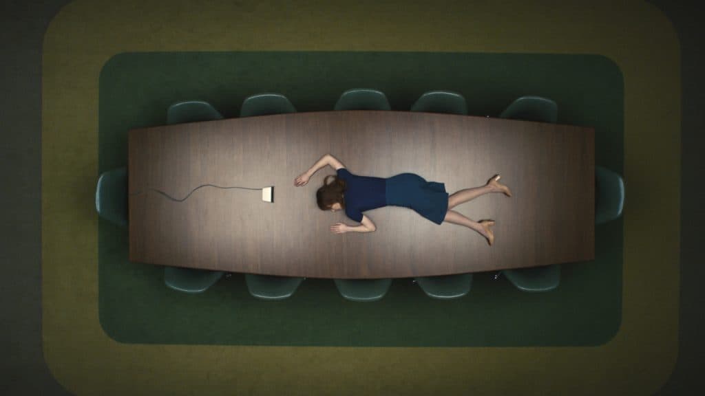 Helly R despierta en las instalaciones disociadas de Lumon en Severance