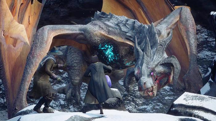 Dragón del legado de Hogwarts