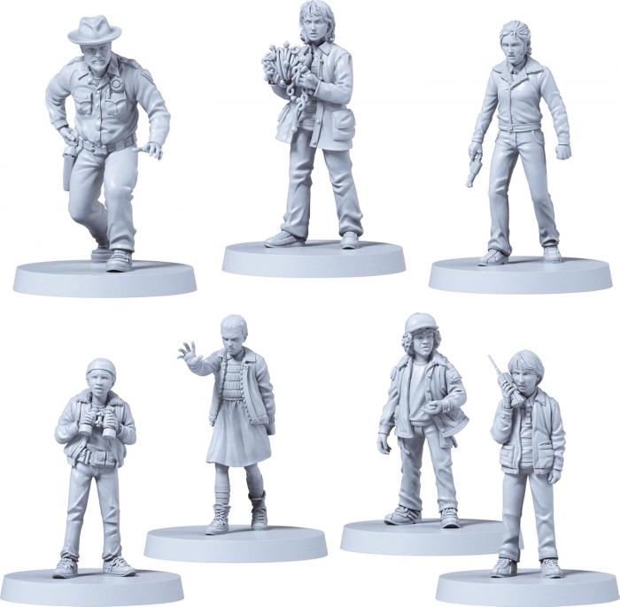 Figuras del juego de Stranger Things