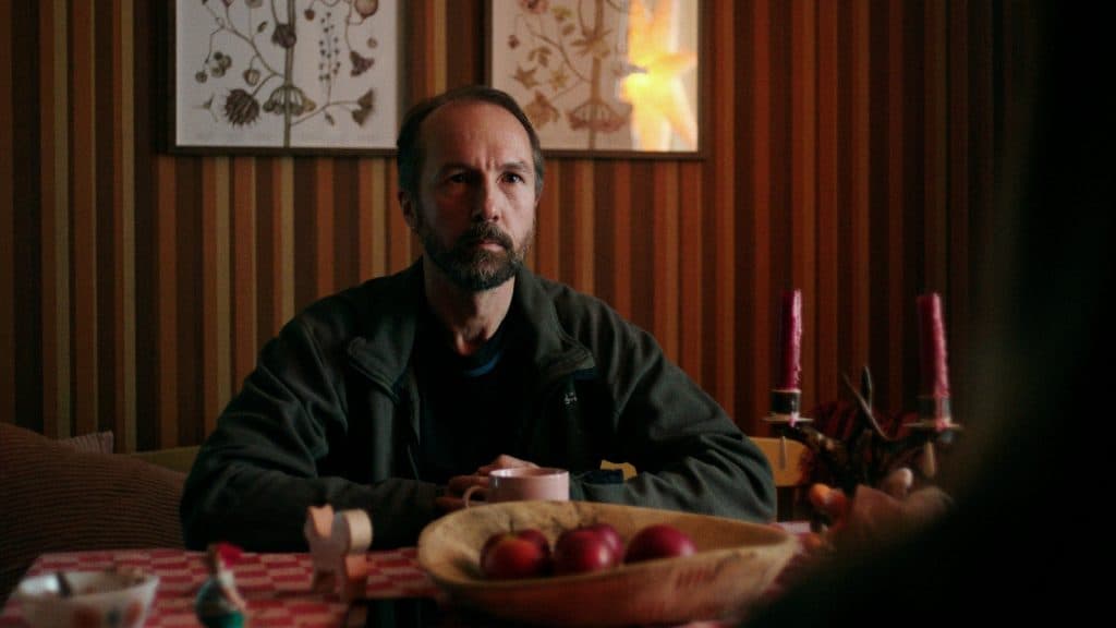 Fredrik en el restaurante de Asesinatos en Are