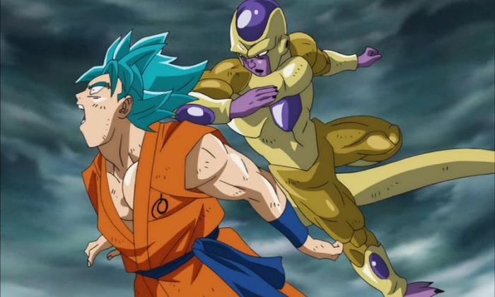 Goku vs congelador dbs