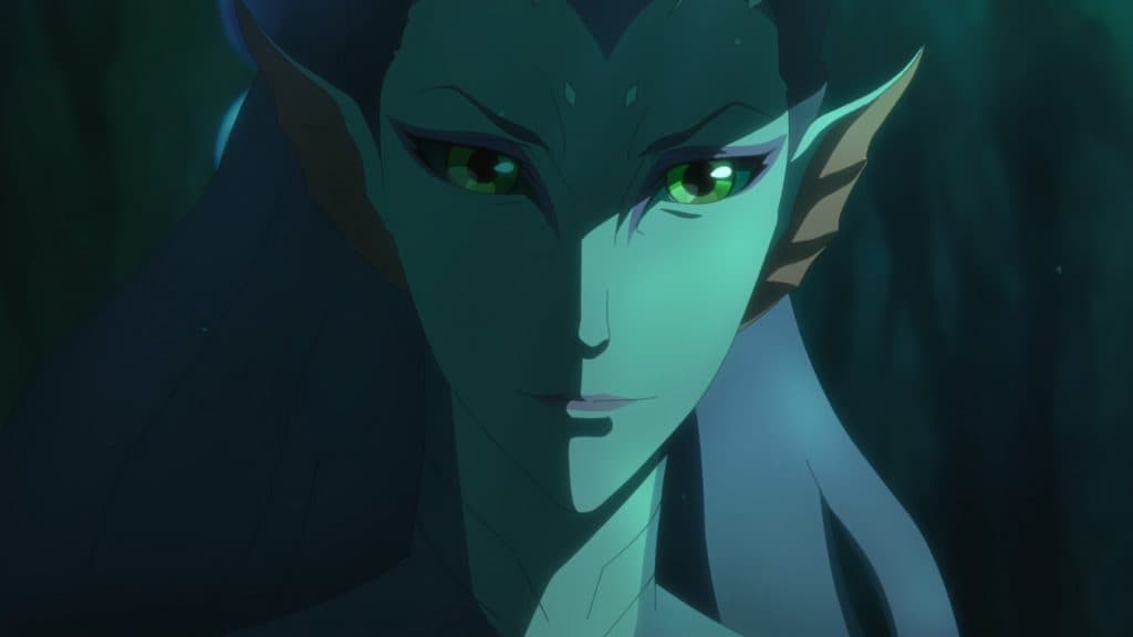 La sirena Melusina en The Witcher Las Sirenas de las profundidades