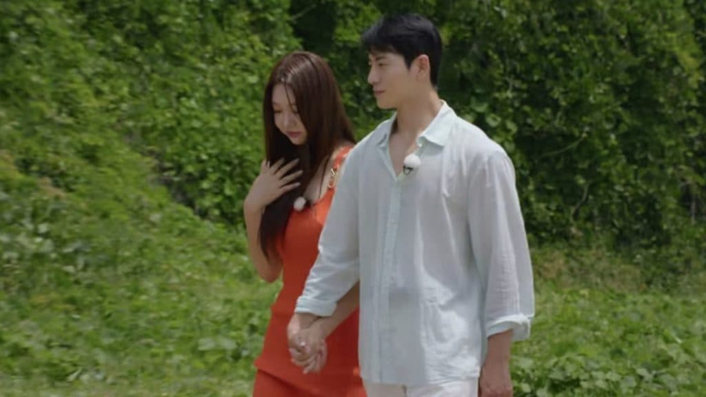 Kim Hye-jin y An Jong-hoon en el final de Sauve qui pécho 4