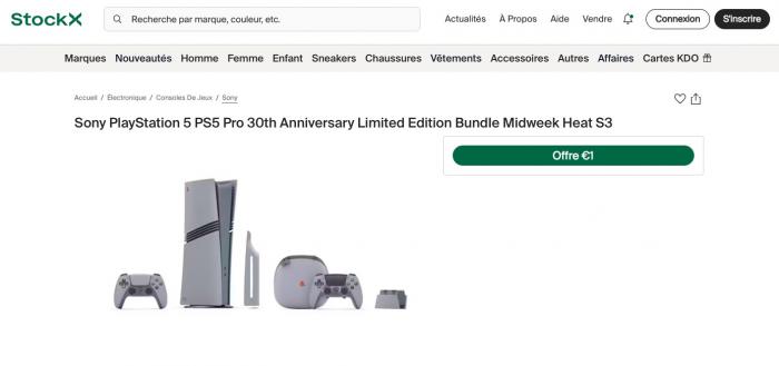 Sitio de cumpleaños número 30 de PS5 Pro