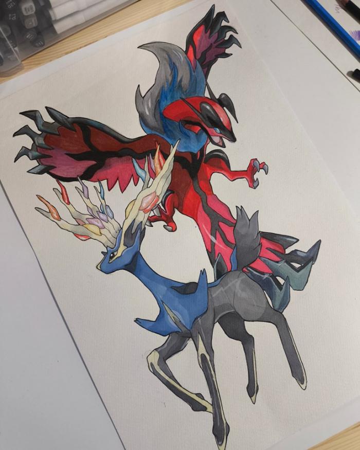 Xerneas y Yveltal