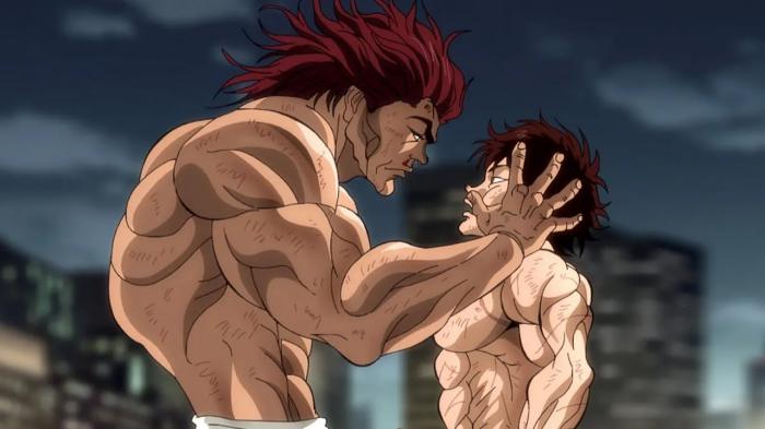 Yujiro Hanma y Baki